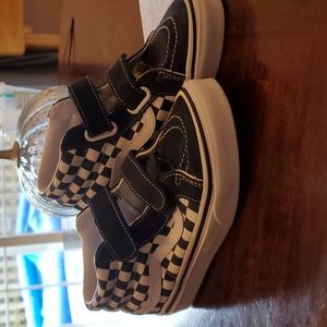 Children's checked Vans